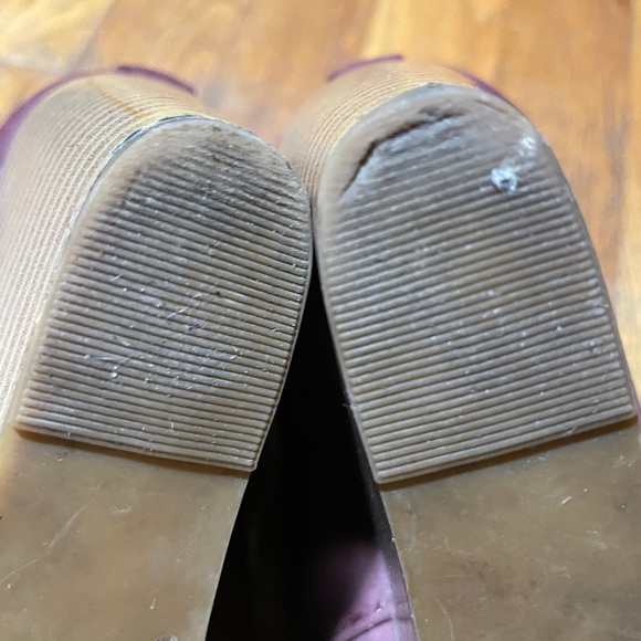 Nautica Wedges Burgundy size 7 - Picture 13 of 16